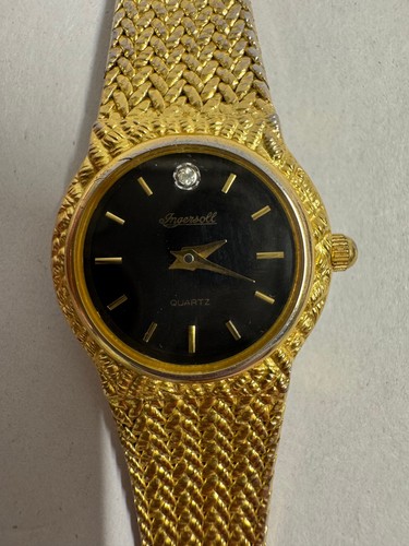 Ingersoll wristwatch gold tone - ingersoll,