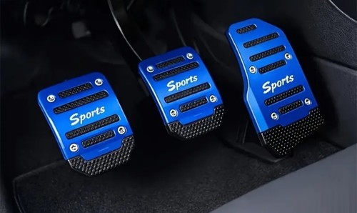 Car pedal set blue - pedal, in