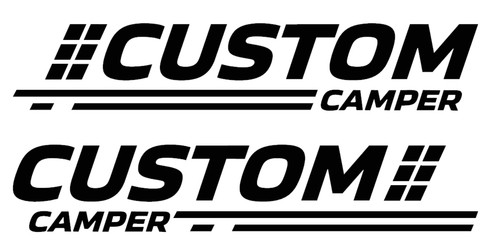 Camper decals stickers - camper,