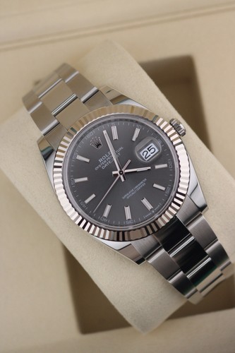 Rolex datejust rhodium - 41,