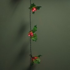 2.8m Light up Christmas Holly