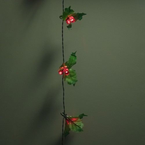 Light christmas holly - 2.8m, up
