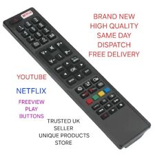 NEW  REMOTE  RC4848F FOR HITACHI SMART LED TV- YOUTUBE-NETFLIX-FPLAY BUTTONS 