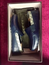 Mens Blue Gucci Supreme