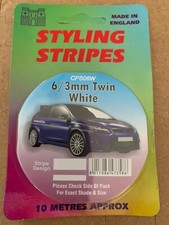 CAR PIN STRIPE DOUBLE 6mm 3mm