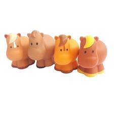  Happyland Horses Figures Bundle Farm Animals x4 (H2)