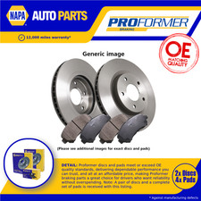 Vented Brake Discs and Pads