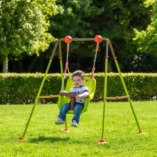 Folding baby swing - folding, indoor
