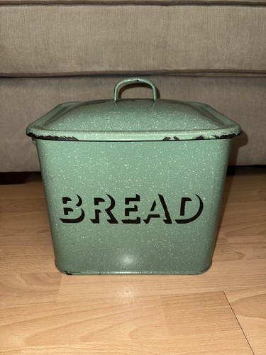 Green speckled metal - green,