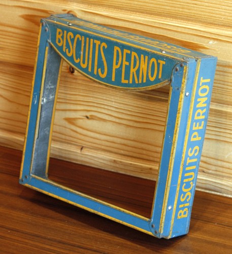 Vintage french biscuit tin - biscuit,