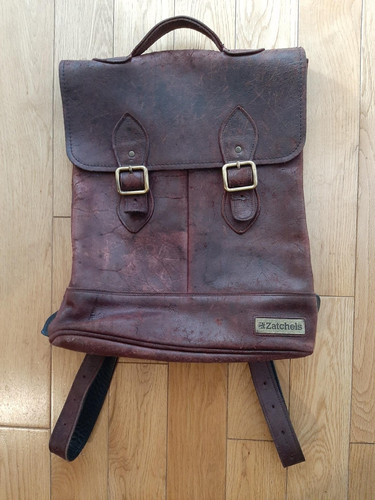 Zatchels handmade burgundy - handmade,