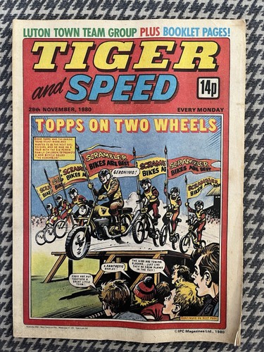 Tiger and scorcher comic - tiger,