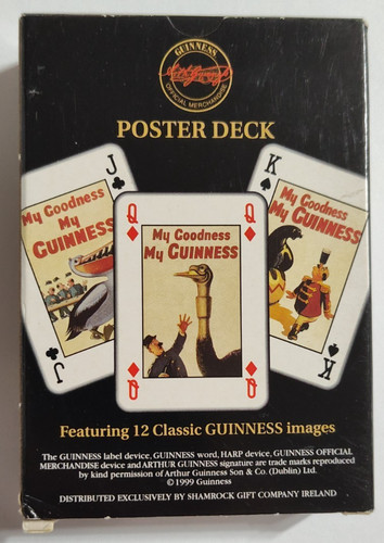 Guinness playing cards - playing,
