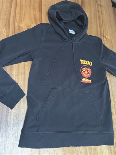 Yokkao smile black hoodie size - yokkao,
