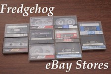 10 x AUDIO CASSETTE TAPES/ CASSETTES-PLEASE READ FULLY - TDK - MAXELL - LLOYTRON