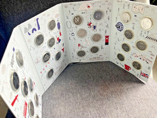 A-Z Alphabet 10p 2018 full set,26 Brilliant Uncirculated BU Coins in Album