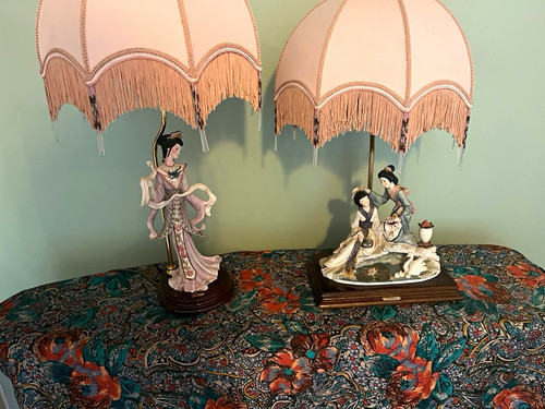 Balcari pair geisha figurine - a.balcari,