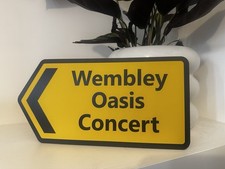 Oasis Wembley Concert Display