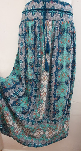 White stuff boho print - white,