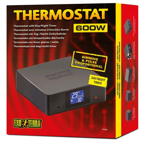 Exo terra thermostat 600w - thermostat,