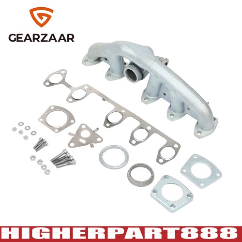 Exhaust manifold with gasket - exhaust,