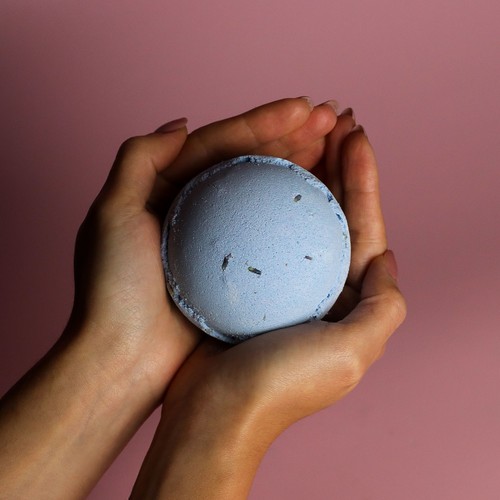 Set lavender bath bombs - set,