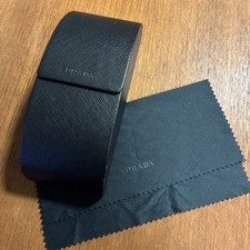 Prada Solid Black Hard Case