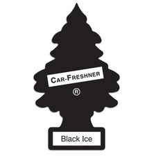 48 Pack Car Van Magic Little Tree Black Ice Scent Air Freshener Freshner Bulk
