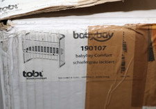 babybay comfort 2in1 solid beech wood side bed & bassinet / natural