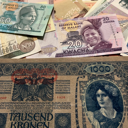 111 banknote lot 100 year - 100+,