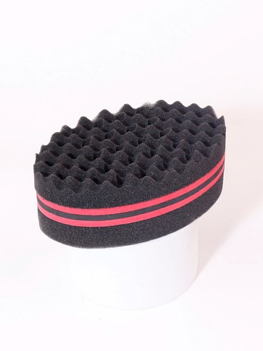 Wave barber sponge hair brush - wave,