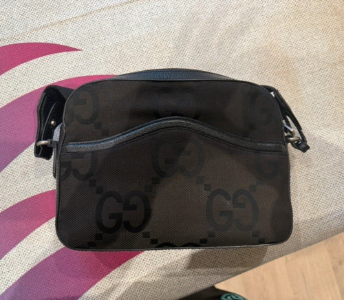 Gucci black leather - black, designer