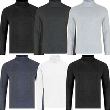 6 Pack Mens Turtle Neck