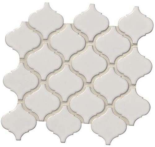 Bianco glazed arabesque - bianco,