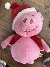NEW PERCY PIG SANTA LARGE 60cm TEDDY 2021 Ltd Edition M&S Marks and Spencer