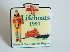 Rnli pin badge lifeboats - lifeboats, 1997