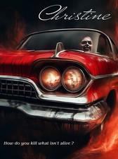 Christine Movie metal wall sign poster plaque horror movie classic cinema room