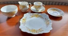 Roslyn Vintage Fine Bone China - Part Tea Set / Bracken - 6 piece