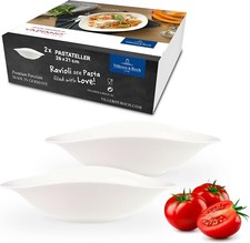 Pasta Plate by Villeroy & Boch - Set of 2 White Bowl - Vapiano