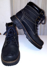 LANDROVER 7/41 sturdy leather lace up fur lined chunky sole Walking/Hiking boots