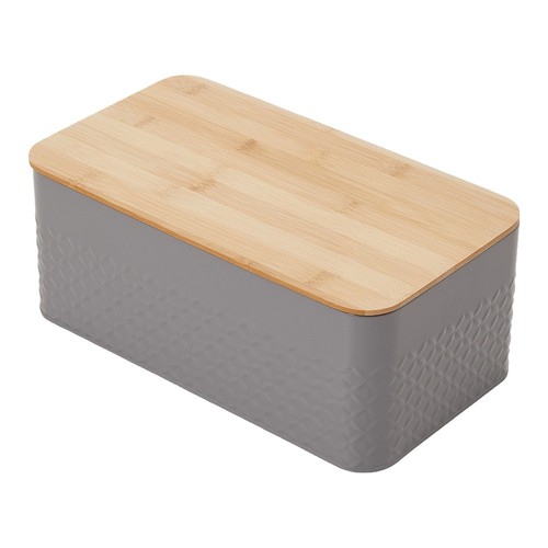 Bread bin with bamboo - bread,