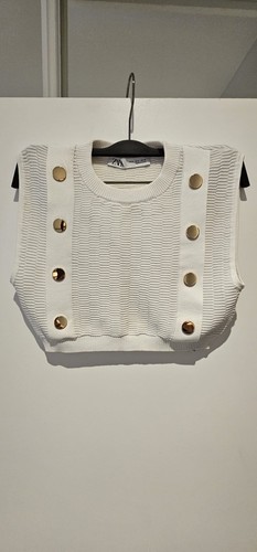 Zara textured knit cropped - textured,