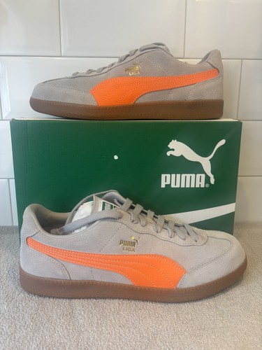 Puma liga suede orange - liga, orange/gery