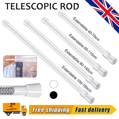 Net curtain tension rod pole - net,