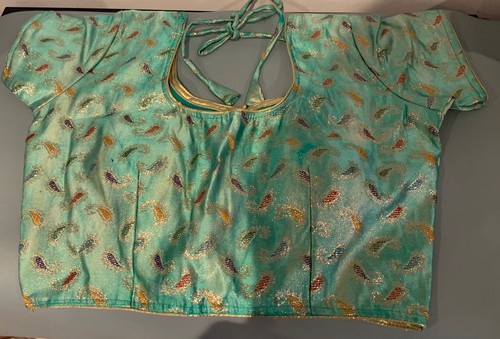 Indian padded turquoise - indian,