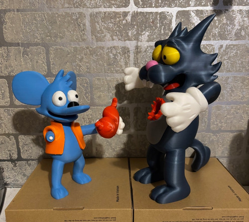 The simpsons itchy and - simpsons,,