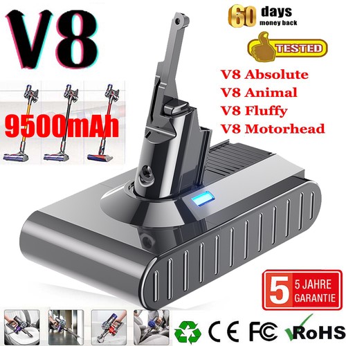 9500mah for dyson - v8, battery