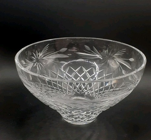 Cut glass fruit bowl serving - bowl,