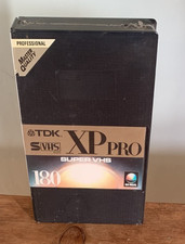 TDK XP PRO SUPER VHS 180