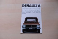 217400) Renault R 6 Brochure